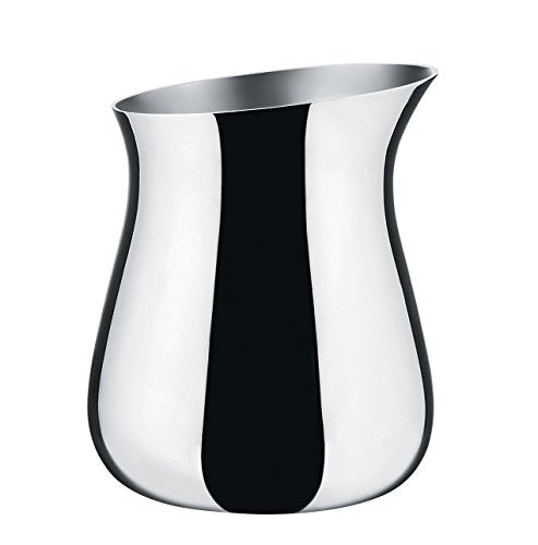 Alessi NF02 Milchkännchen, Porzellan, silber,3.5 x 8 x cm im Sale