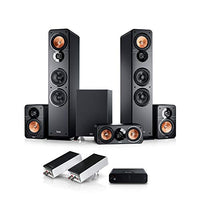 Thumbnail for Teufel Ultima Surround Wireless 5.1 Set - Home cinema set with wireless rear speakers, powerful subwoofer, high speech intelligibility, bass reflex, 3-way system - white on sale
