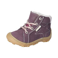Thumbnail for RICOSTA Mädchen Lauflernschuhe Denny,Kinder Boots,WMS:Weit,CareTEX,terracare,Barfuß-Schuh,schnürschuhe,schnürer,Lammwolle,Plum (390),26 EU im Sale