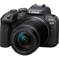 Thumbnail for Canon EOS R10 Kamera spiegellose Camera + RF-S 18-150mm F4.5-6.3 is STM Objektiv (Hybridkamera, DSLR Upgrade, 15 B/s, 4K Videos, Dual Pixel CMOS AF II Fokussystem, WLAN) schwarz im Sale