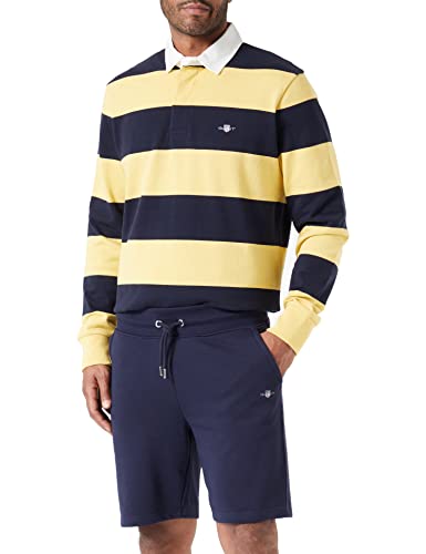 GANT Herren Reg Shield Sweat ssige Shorts, Evening Blue,  EU im Sale
