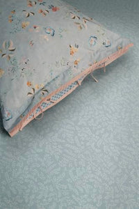 Thumbnail for Pip Studio Spanbettlaken Leafy Blau Grau 90x200/220 im Sale