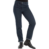 Thumbnail for ZERRES Style CORA – Bequeme, stretchige Jeanshose, Gerade geschnittenes Bein Farbe Dunkelgrau im Sale