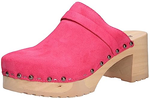 Softclox Henja Sabots/Clogs Absatz/Keil Gr.39, Rot im Sale