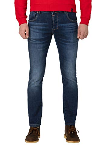 Timezone Herren Slim Scotttz Skinny Jeans, Blau (sea Blue Aged wash 3924), 30W / 34 im Sale