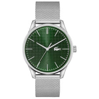 Thumbnail for Lacoste analog quartz watch for men with silver stainless steel mesh link bracelet - 2011189 on sale