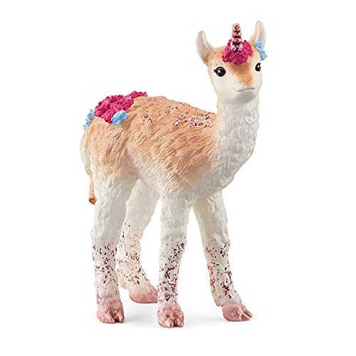 schleich 70743 Lama Einhorn, für Kinder ab 5-12 Jahren, BAYALA - Spielfigur im Sale