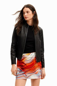 Thumbnail for Desigual Damen Jacket_toronto WOMAN WOVEN PU COAT, Schwarz, EU im Sale
