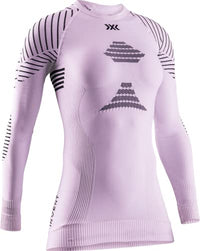 Thumbnail for X-Bionic Invent 4.0 Langärmliges Kompressions-Jersey-T-Shirt Rosa Frau Grösse im Sale