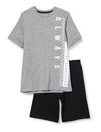 Thumbnail for Sanetta Jungen Schlafanzug kurz grau Pyjamaset, Elite Grey Mel, 140 im Sale