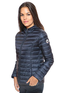 Thumbnail for Just over the top Women's Cha Down Jacket with Long Sleeves, Navy, CLO on Sale