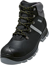 Thumbnail for Uvex 2 construction S3 SRC - wasserabweisende Leder Sicherheitsstiefel - Metallfrei - Gr 43 im Sale