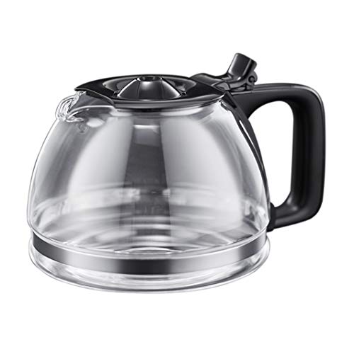 Russell Hobbs Ersatzglaskanne [für Kaffeemaschine Textures+ 22620-56] Kaffeekanne Glas für Filterkaffeemaschine 261090, Schwarz / Weiss im Sale
