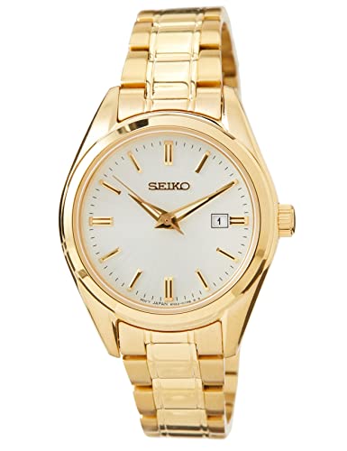 Seiko Damen-Uhr Quarz Edelstahl mit Edelstahlband SUR632P1 im Sale