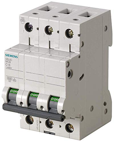 Siemens 5SL63106 Leitungsschutzschalter 6kA B10 3P in 3TE 400V, MCB, Sicherungsautomat im Sale