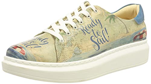 DOGO Myra Sneaker - Ready to Sail - Damen Sneaker Atmungsaktive Design im Sale
