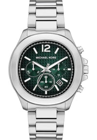 Thumbnail for Michael Kors Herren-Uhren Analog Quarz One Size Silber 32029427 im Sale