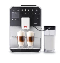 Thumbnail for Melitta Barista T Smart - Kaffeevollautomat mit Milchsystem, Kaffeemaschine mit Mahlwerk, für z. B. Cappuccino oder Espresso, App Steuerung möglich, silber/schwarz im Sale