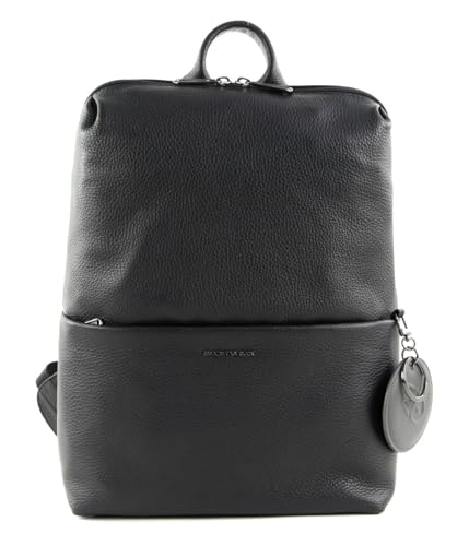 Mandarina Duck Damen Mellow Leather Rucksack, Nero im Sale
