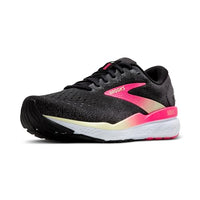 Thumbnail for BROOKS Women's Ghost 16 Sneaker, Black/Pink/Yellow, 38.5 EU on Sale