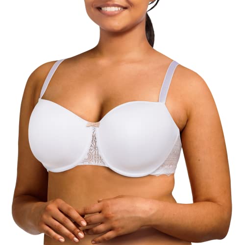 Passionata Damen Georgia T-Shirt BH, Weiß 10, (Herstellergröße:75E) im Sale