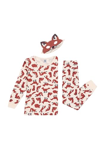 Petit Bateau A0B7K Langarm-Pyjama Und Maske Jungen Avalanche/Multico 8 Jahre im Sale