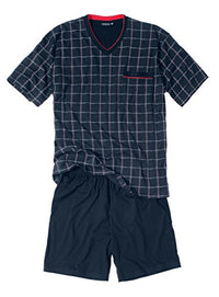 Thumbnail for GÖTZBURG Men's 451154-4008 Two-Piece Pyjama Set, Blue (Navy 7013), XXX-Large (Manufacturer Size: 58) on Sale