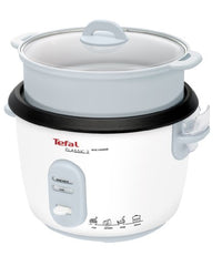 Thumbnail for Tefal RK1011 Reiskocher | Voreingestellte Kochprogramme | 10 Tassen Fassungsvermögen (1,8 l) | Manuelle Anpassungen | Perfekt kochender Reis | Dampfkorb im Lieferumfang enthalten | 700W im Sale