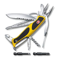 Thumbnail for Victorinox Schweizer Taschenmesser Ranger Boatsman MW, 22 Funktionen, Swiss Made, Multitool Inkl. Einhand-Feststellklinge, Gelb/Schwarz im Sale