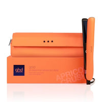 Thumbnail for ghd Gold Colour Crush Professional straightener for straightening, curling, and waving, optimal styling temperature 185°C, dual-zone technology, Limited Edition 2024, Orange on sale