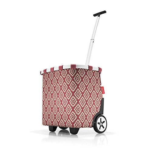 reisenthel carrycruiser in Signature Black – Portable shopping trolley with sturdy aluminum frame, shoulder strap, and removable mesh inner pocket – Made of water-repellent material on sale