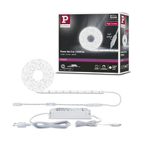 Thumbnail for Paulmann 78960 LED Stripe SimpLED Power 5m mit Schnurdimmer 1100lm/m incl. 1x50 Watt IP44 dimmbar Lichtband Weiß Lichtstreifen Kunststoff 4000 K im Sale