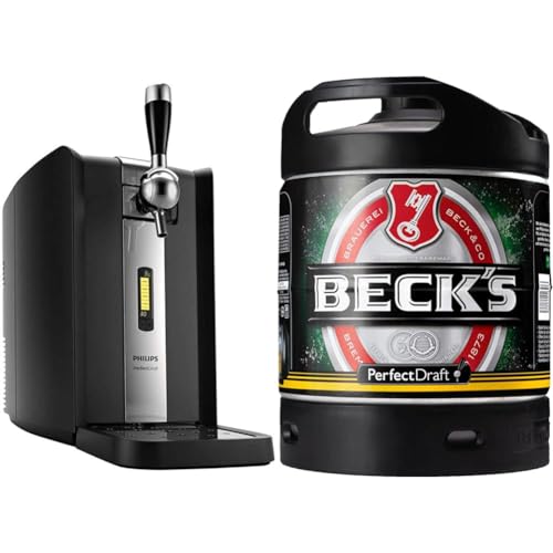 Philips HD3720 / 25 PerfectDraft 6 liter beer dispenser + Beck's Pils Bier Perfect Draft (1 x 6l) im Sale