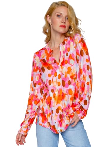 Emily van den Bergh - Damenbluse 8113 - Mehrfarbig, 36 im Sale