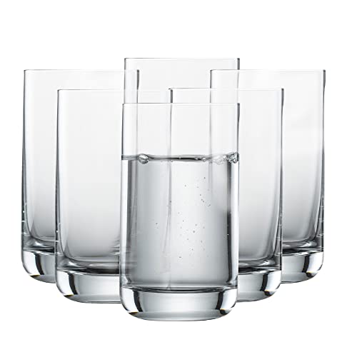 SCHOTT ZWIESEL Whiskyglas Convention (6er-Set), geradliniger Tumbler für Whisky, spülmaschinenfeste Tritan-Kristallgläser, Made in Germany (Art.-Nr. 175531) im Sale