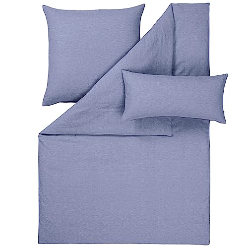 Estella Halbleinen Bettwäsche Alvaro grau, 135x200 cm + 80x80 cm + 40x80 cm im Sale