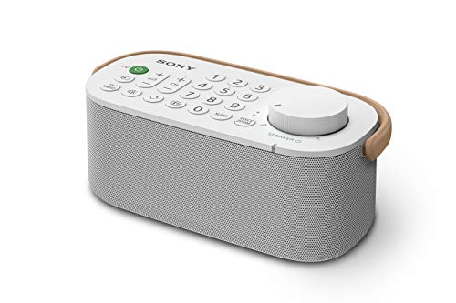 Sony Kabelloser Tragbarer TV-Lautsprecher für Hörgeschädigte und Senioren - Weiß (SRSLSR200.CE7), Einheitsgröße im Sale