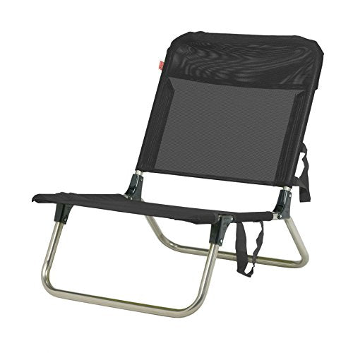 Fiam Jan Kurtz Quick schwarz Strandstuhl fiam 498504 Klappstuhl Design Sitzhilfe Aluminium mit UV Textilene fiam Design im Sale