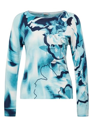 Rabe Pullover Gemustert in Petrol für Damen im Sale