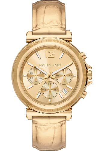 Michael Kors Damen-Uhren Analog Quarz One Size Gold 32029425 im Sale