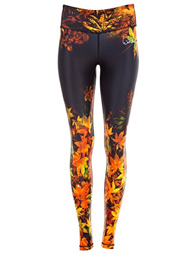 Winshape Women's Functional Power Shape Tights AEL102 with anti-slip effect, Falling Leaves on sale