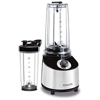 Thumbnail for Krups KB181D Freshboost Vakuum Standmixer To Go | 3x mehr Antioxidantien | NutriKeep Techonologie | 4 Programme | 2 Trinkflaschen | 800W | Edelstahl/ Schwarz im Sale