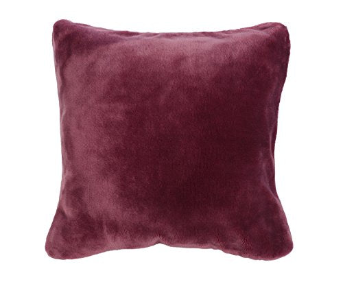 Gözze - Premium Cashmere-Feeling Kissenbezüge, 500 g/m², 50 x 50 cm - Bordeaux im Sale