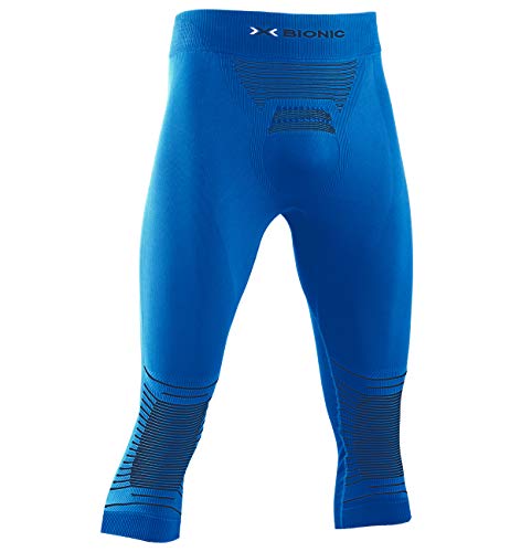 X-Bionic Herren Energizer 4.0 3/4 Men Pants, Teal Blue/Anthracite, im Sale