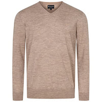 Thumbnail for GIESSWEIN Merino Pullover Herren Light V Neck - 100% feinste Merino Lammwolle, Wollpullover Herren V Ausschnitt, ideal für Business & Freizeit im Sale