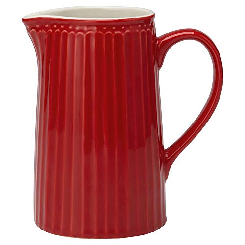 Porcelain jug, Alice Red by GREENGATE on sale