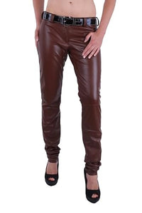 Thumbnail for Dolce & Gabbana Women's Leather Pants (DE/NL/SE/PL, Numeric, 36, Regular, Regular, 790) on Sale