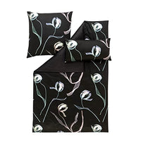 Thumbnail for Estella Mako Satin Bettwäsche Tulipa 1 x 40x80 + 1 x 80x80 + 1 x 135x200 cm im Sale