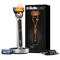 Thumbnail for Gillette Labs Heated Razor Nassrasierer Herren, Rasierer + 2 Rasierklingen + Ladestation, beheizbar, Geschenk für Männer