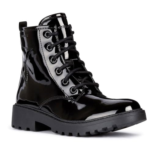 Geox Girls' J Casey Girl G Ankle Boots, Black, 34 EU on Sale